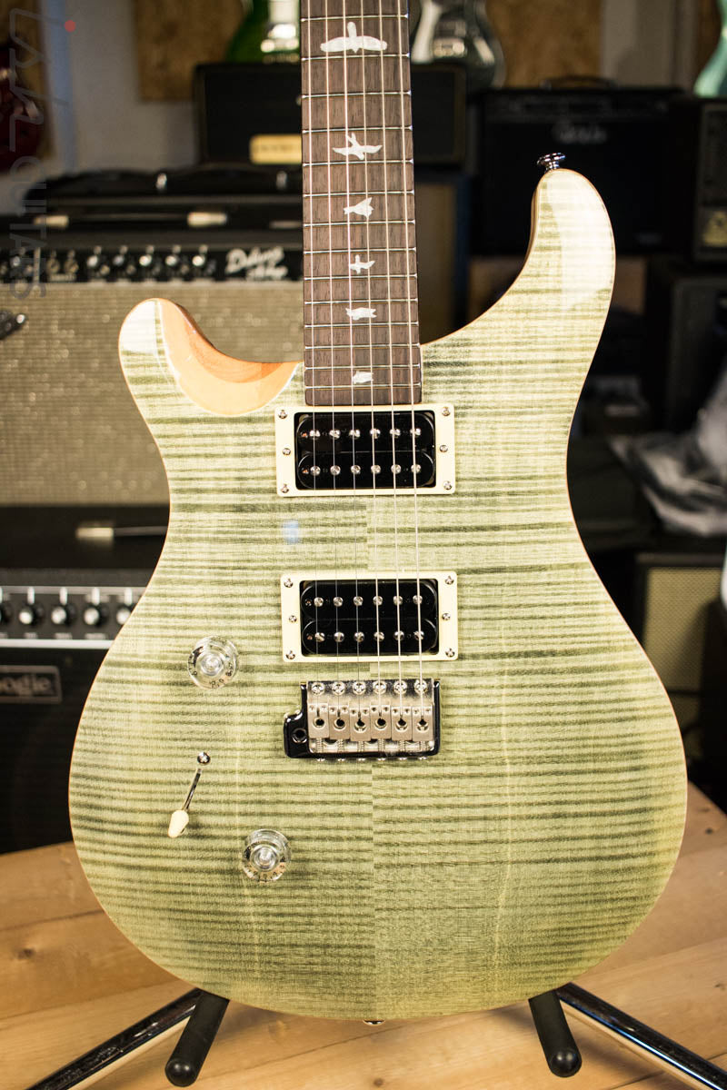 B-Stock Paul Reed Smith SE Custom 24 Lefty Trampas Green