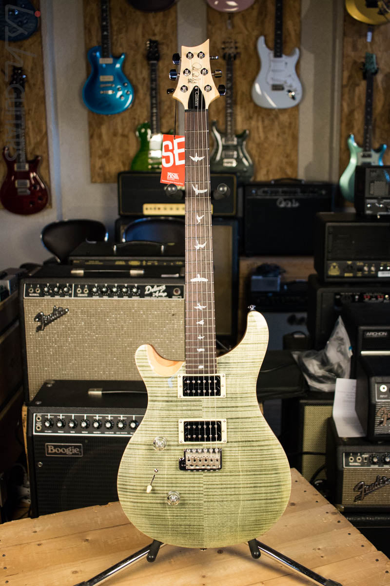 B-Stock Paul Reed Smith SE Custom 24 Lefty Trampas Green