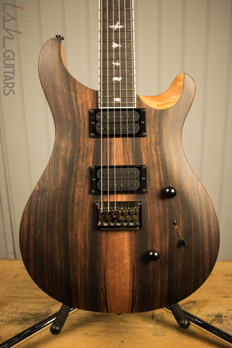 Paul Reed Smith PRS Mark Holcomb SE Macassar Ebony Natural Satin Ish Guitars Exclusive 