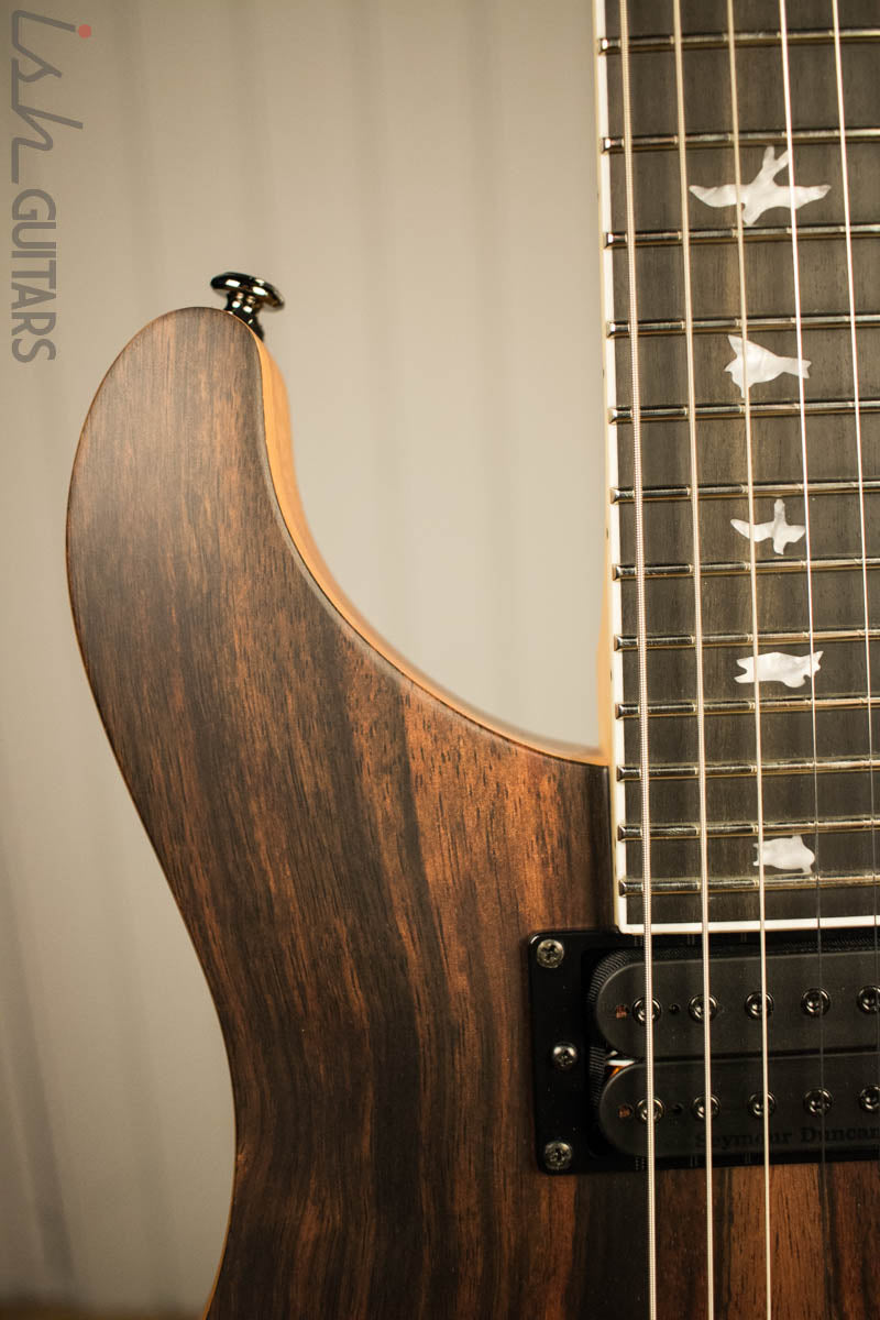 Paul Reed Smith PRS Mark Holcomb SE Macassar Ebony Natural Satin Ish Guitars Exclusive 