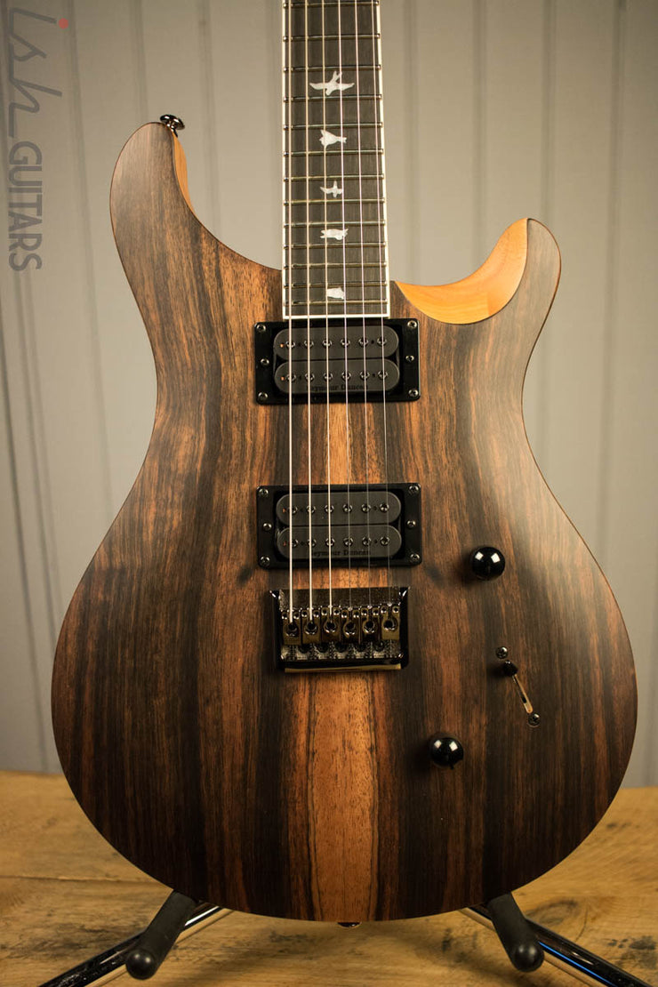 Paul Reed Smith PRS Mark Holcomb SE Macassar Ebony Natural Satin Ish Guitars Exclusive 