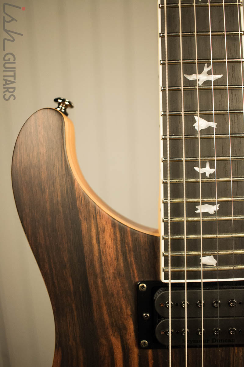 Paul Reed Smith PRS Mark Holcomb SE Macassar Ebony Natural Satin Ish Guitars Exclusive 