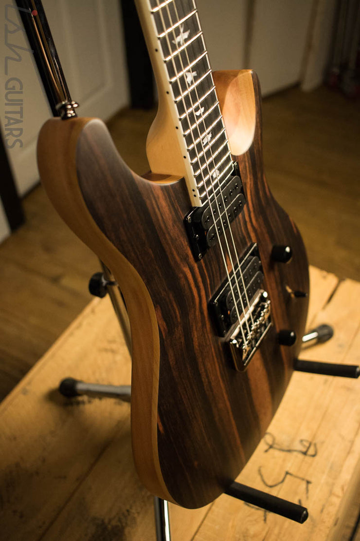 Paul Reed Smith PRS Mark Holcomb SE Macassar Ebony Natural Satin Ish Guitars Exclusive 