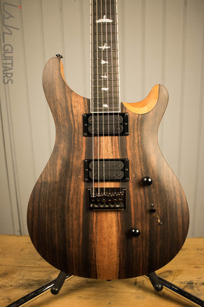 Paul Reed Smith PRS Mark Holcomb SE Macassar Ebony Natural Satin Ish Guitars Exclusive 
