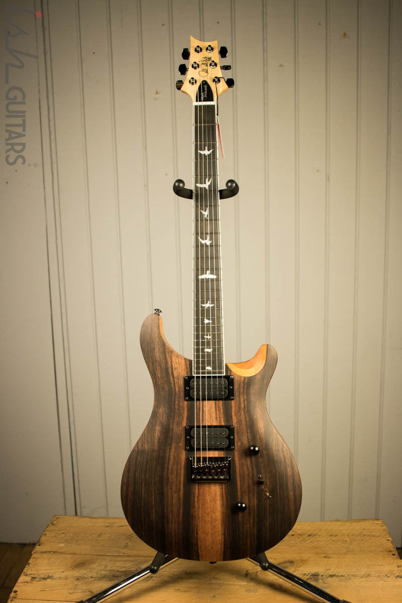 Paul Reed Smith PRS Mark Holcomb SE Macassar Ebony Natural Satin Ish Guitars Exclusive 
