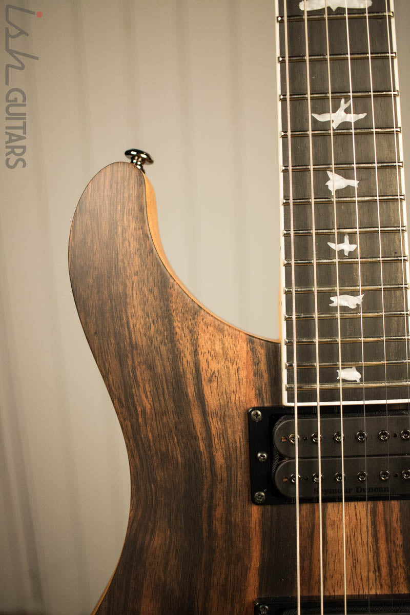 Paul Reed Smith PRS Mark Holcomb SE Macassar Ebony Natural Satin Ish Guitars Exclusive 