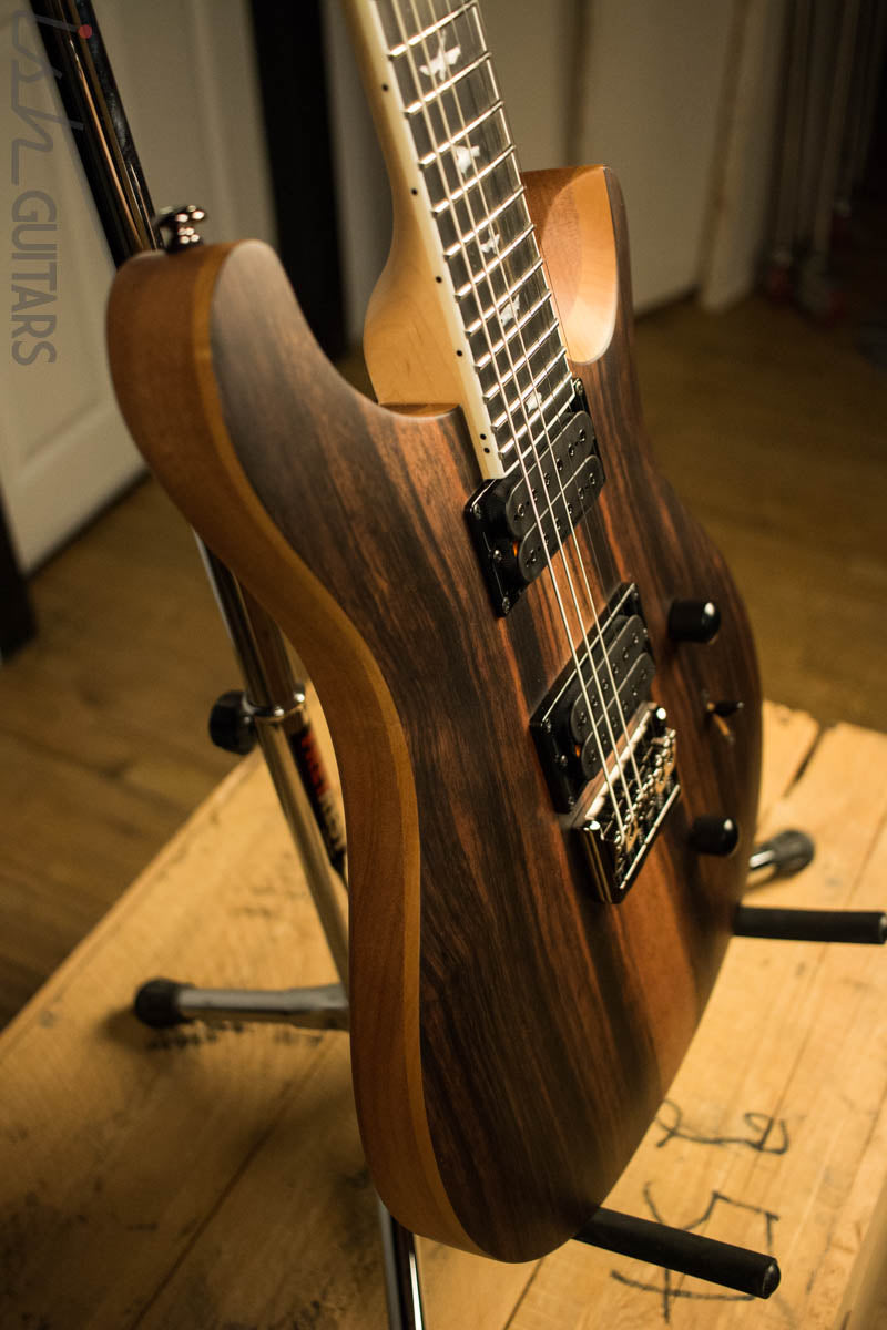 Paul Reed Smith PRS Mark Holcomb SE Macassar Ebony Natural Satin Ish Guitars Exclusive 