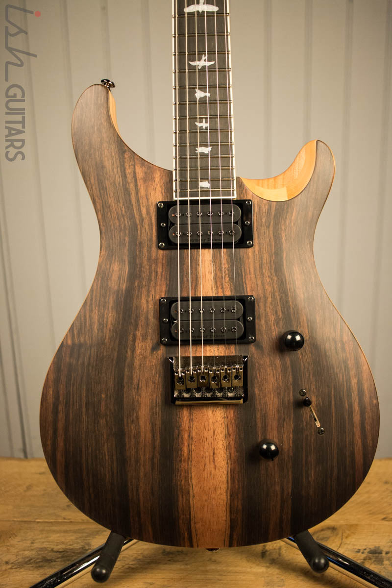 Paul Reed Smith PRS Mark Holcomb SE Macassar Ebony Natural Satin Ish Guitars Exclusive 