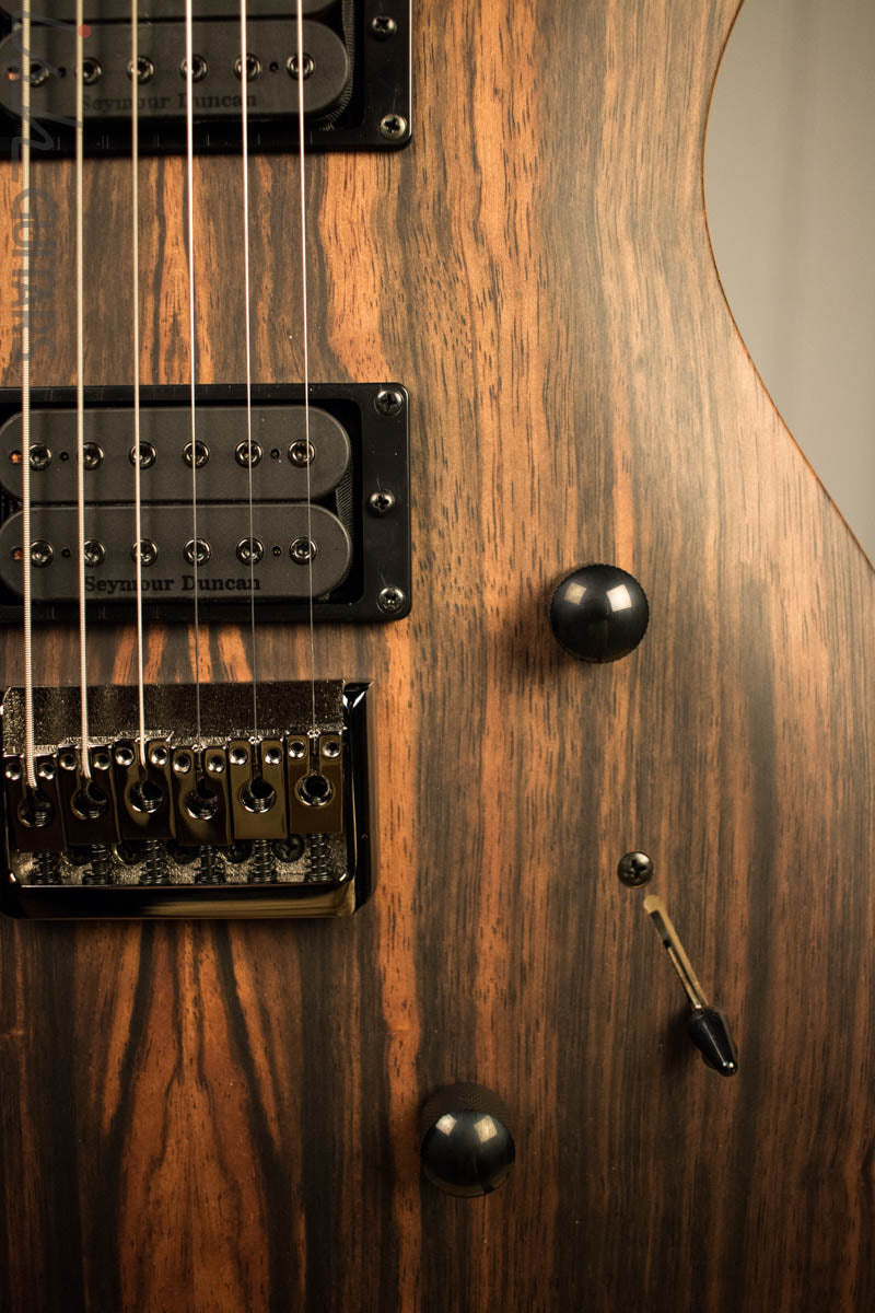 Paul Reed Smith PRS Mark Holcomb SE Macassar Ebony Natural Satin Ish Guitars Exclusive 