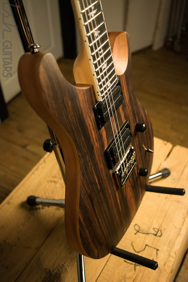 Paul Reed Smith PRS Mark Holcomb SE Macassar Ebony Natural Satin Ish Guitars Exclusive 