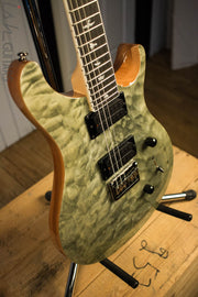 Paul Reed Smith PRS Mark Holcomb SE Quilted Maple Trampas Green Ish Guitars Exclusive #1