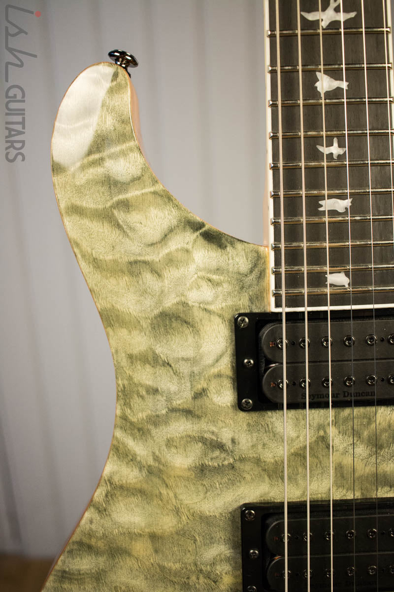 Paul Reed Smith PRS Mark Holcomb SE Quilted Maple Trampas Green Ish Guitars Exclusive 
