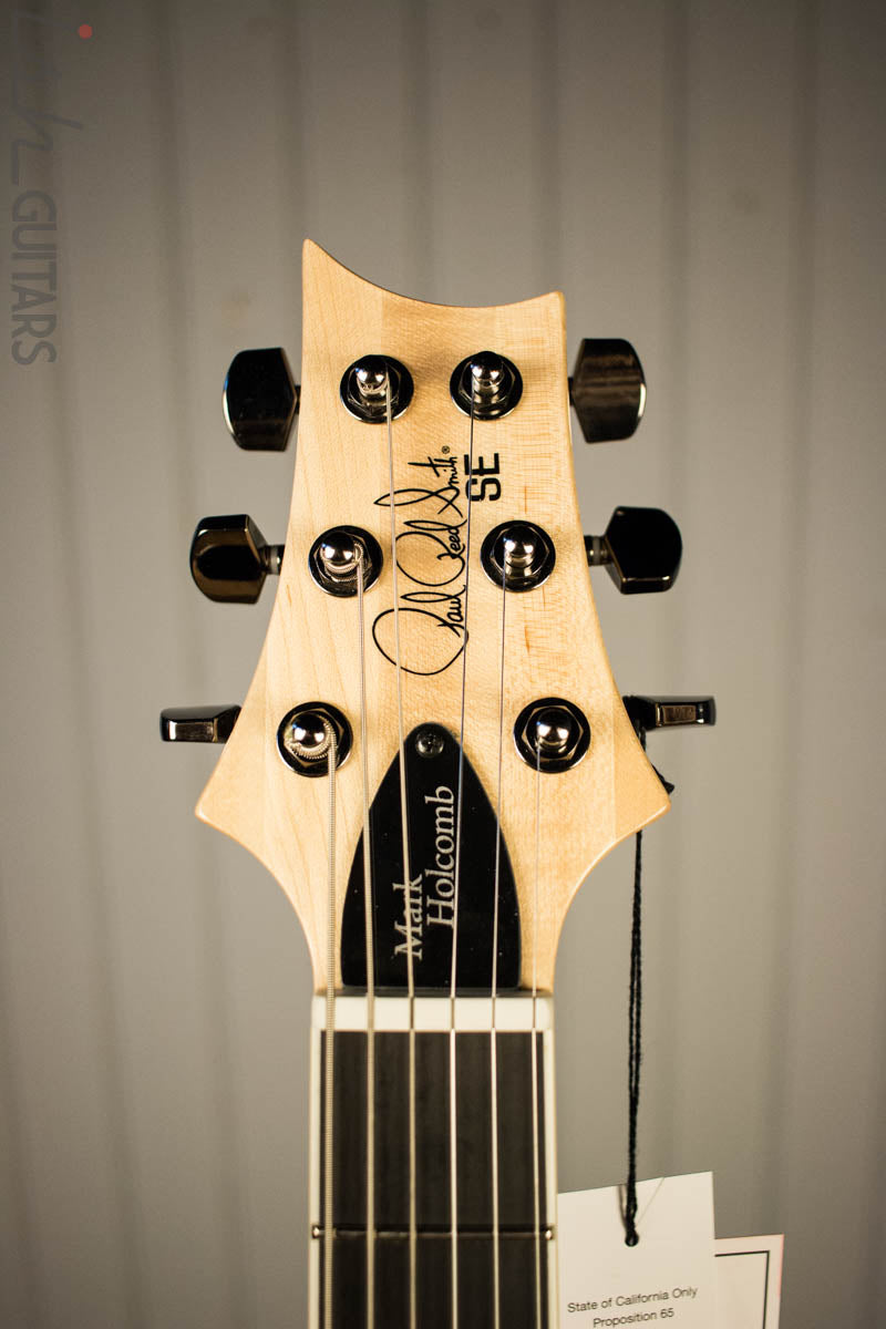 Paul Reed Smith PRS Mark Holcomb SE Quilted Maple Trampas Green Ish Guitars Exclusive 