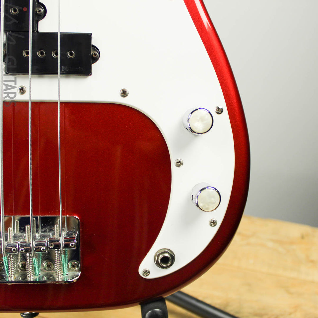 1977-1978 Fender Fretless P-Bass 2004 Body Candy Apple Red