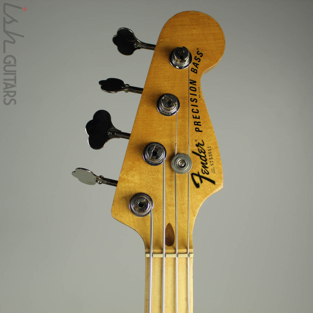 1977-1978 Fender Fretless P-Bass 2004 Body Candy Apple Red