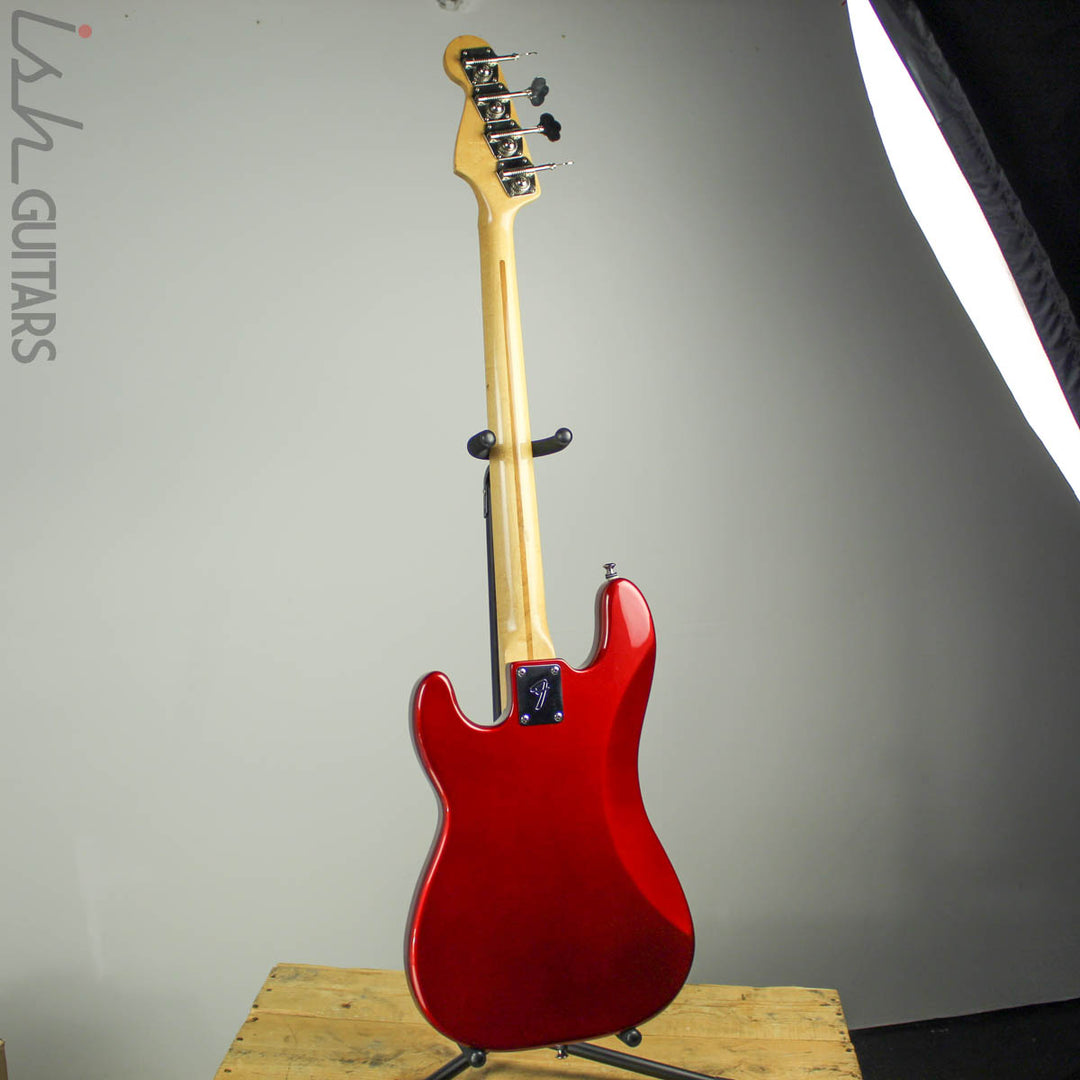 1977-1978 Fender Fretless P-Bass 2004 Body Candy Apple Red