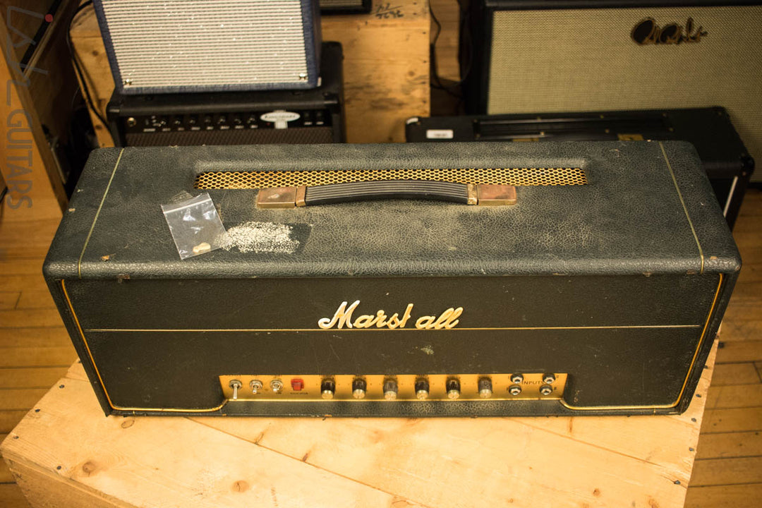 1968 Marshall Plexi Amplifier Head &amp; 68/69 Marshall Slant 4x12 Cabinet w/ Magus Ultimate Attenuator