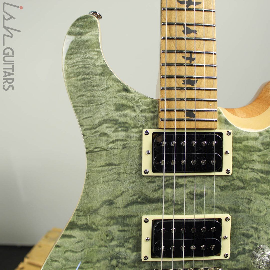 2019 Paul Reed Smith PRS SE Custom 24 Roasted Maple Limited Trampas Green