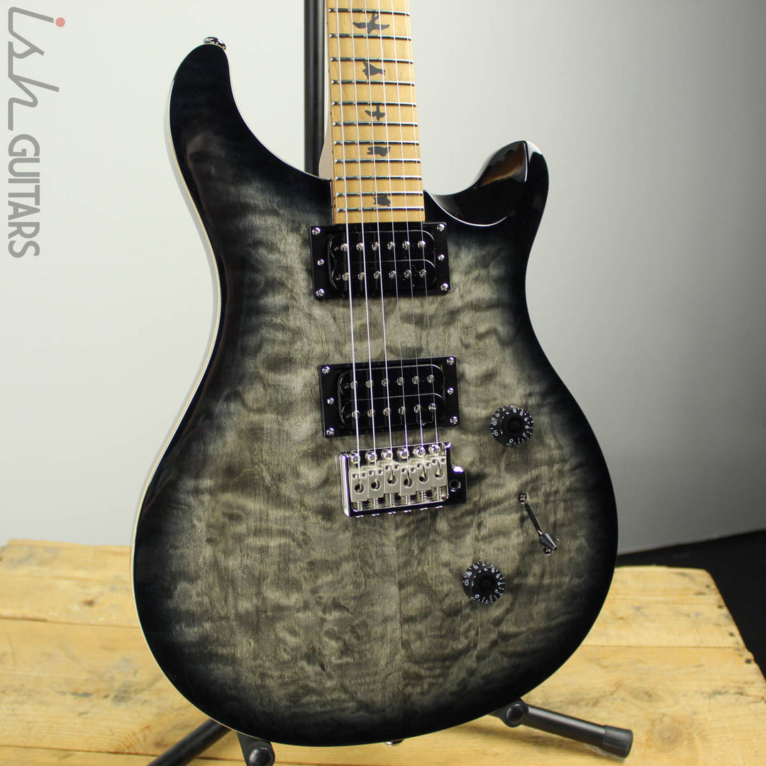 2019 Paul Reed Smith PRS SE Custom 24 Roasted Maple Limited Charcoal Burst