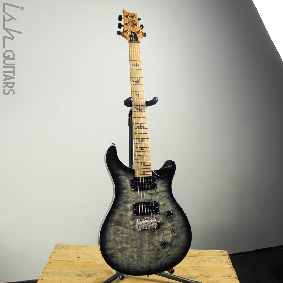 2019 Paul Reed Smith PRS SE Custom 24 Roasted Maple Limited Charcoal Burst