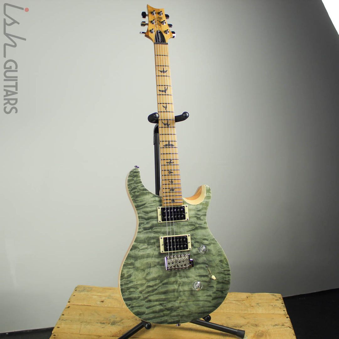 2019 Paul Reed Smith SE Custom 24 Roasted Maple Limited Trampas Green