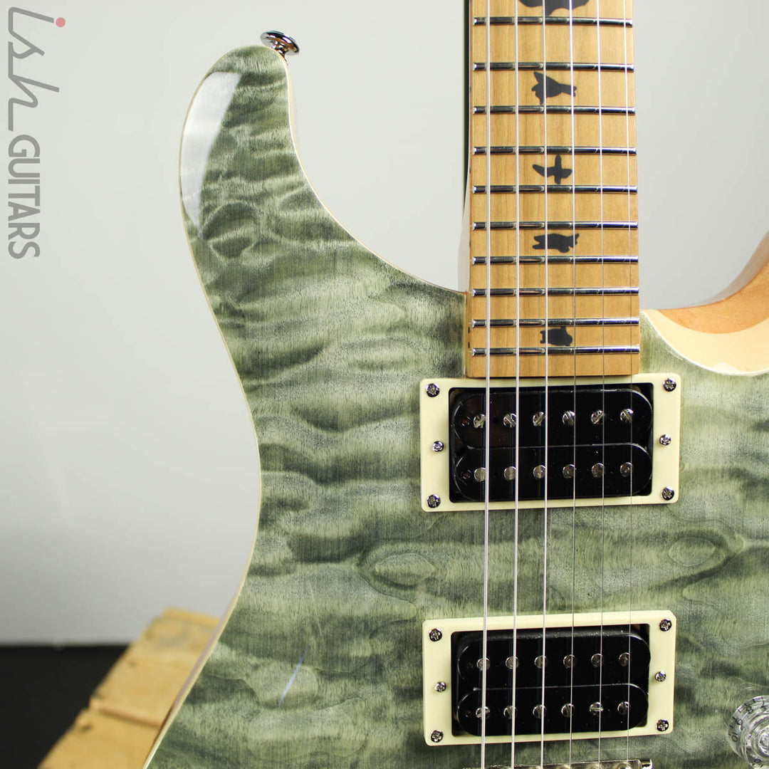 2019 Paul Reed Smith SE Custom 24 Roasted Maple Limited Trampas Green – Ish  Guitars