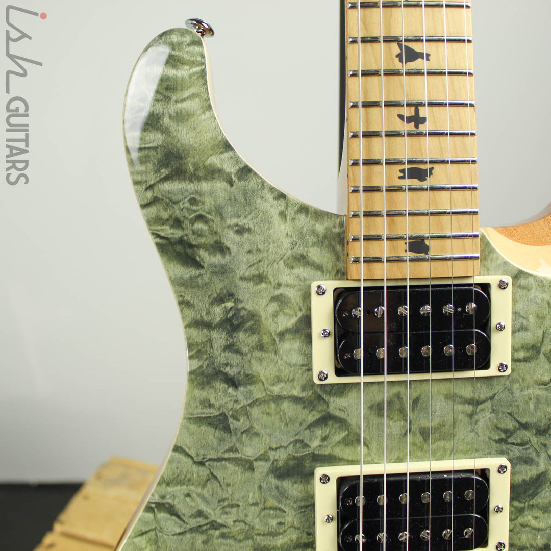2019 Paul Reed Smith PRS SE Custom 24 Roasted Maple Limited Trampas Green