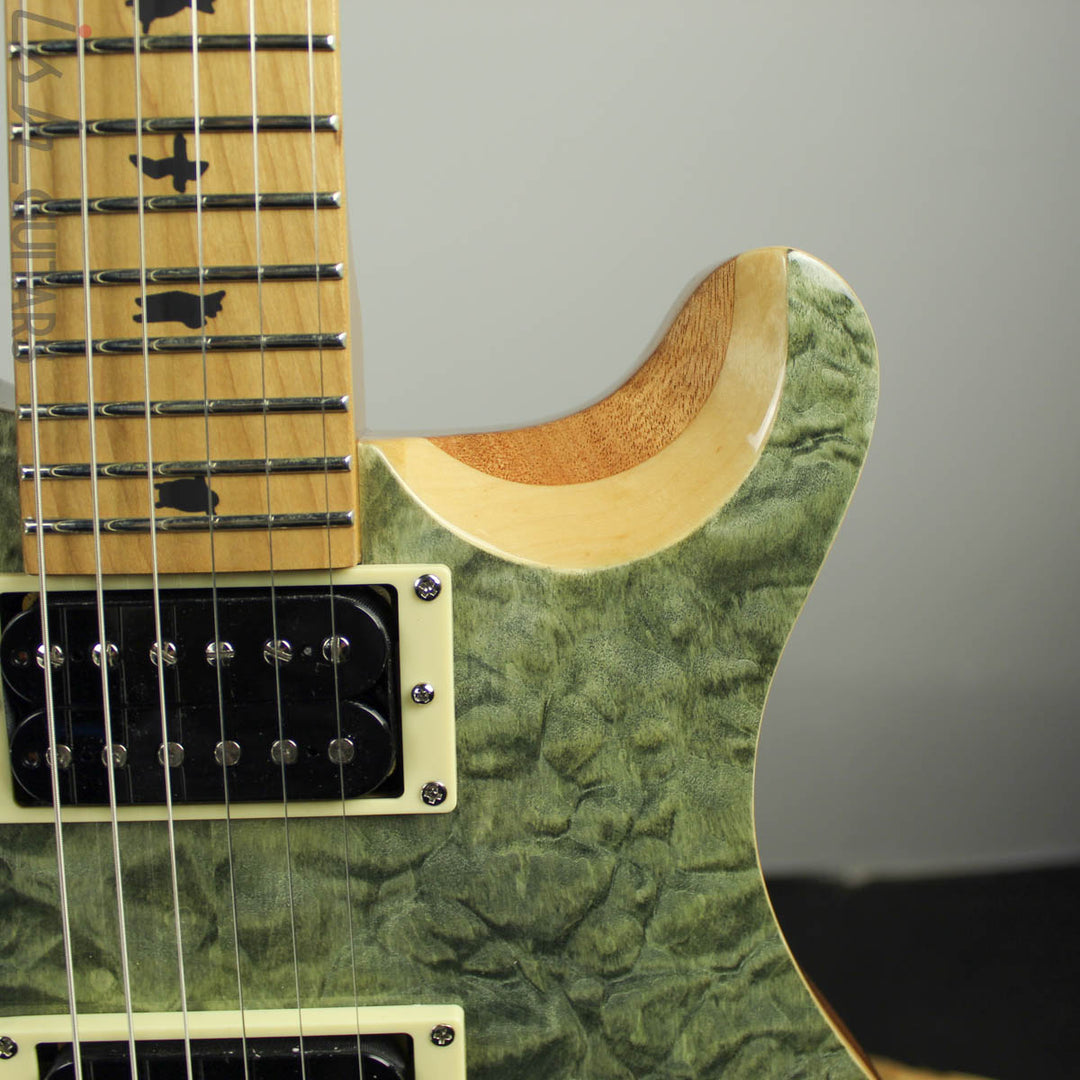 2019 Paul Reed Smith PRS SE Custom 24 Roasted Maple Limited Trampas Green