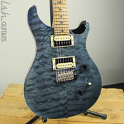 2019 Paul Reed Smith PRS SE Custom 24 Roasted Maple Limited Whale Blue
