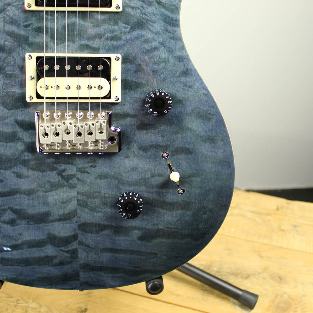 2019 Paul Reed Smith PRS SE Custom 24 Roasted Maple Limited Whale Blue