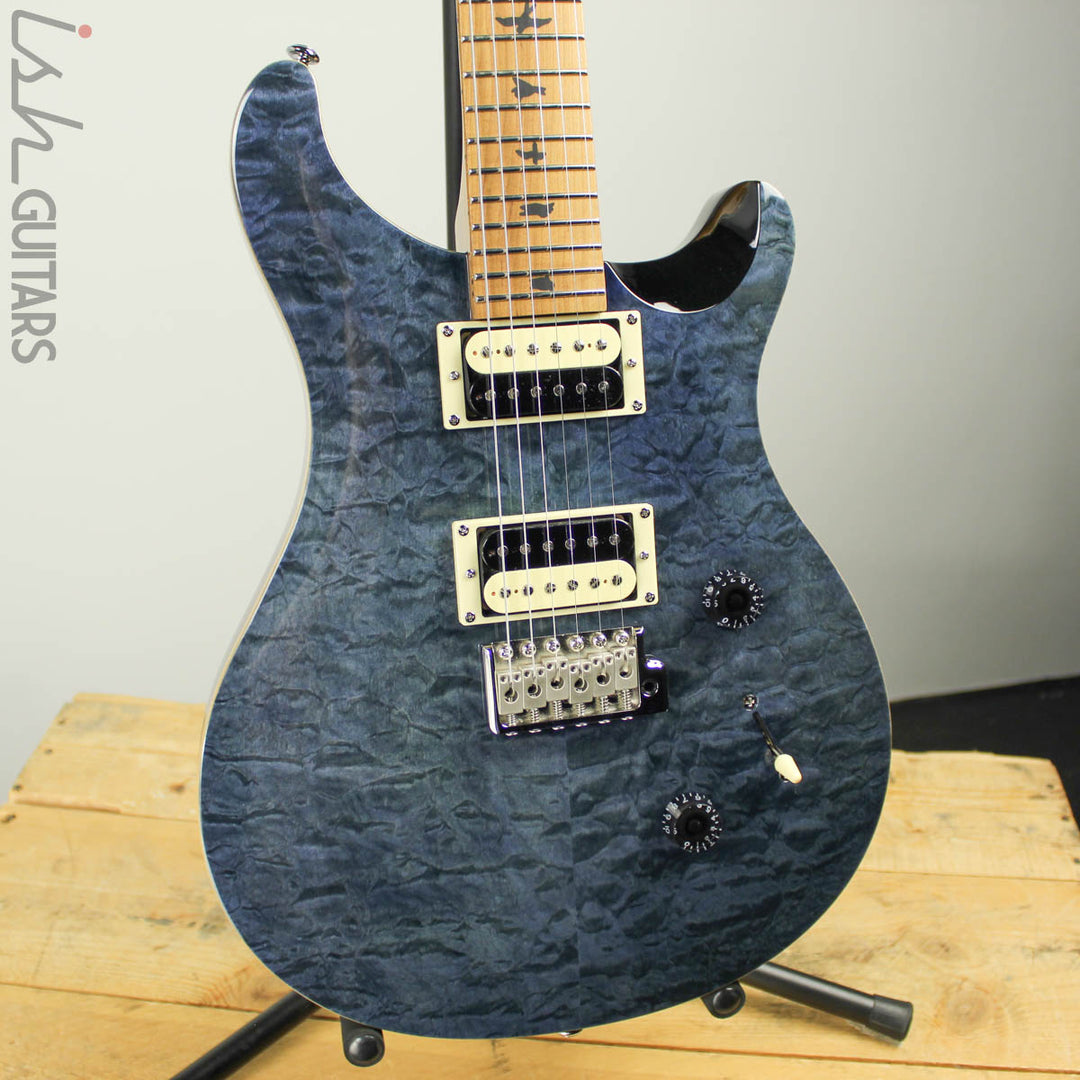 2019 Paul Reed Smith PRS SE Custom 24 Roasted Maple Limited Whale Blue