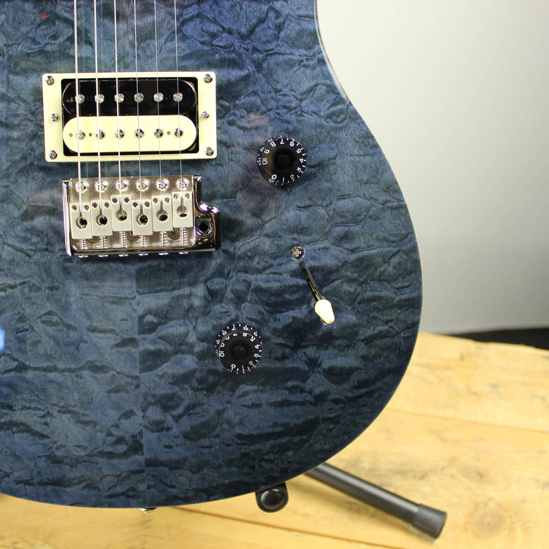 2019 Paul Reed Smith PRS SE Custom 24 Roasted Maple Limited Whale Blue