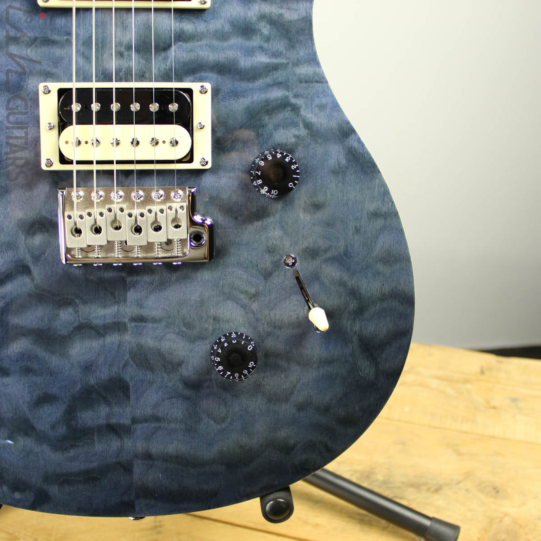 2019 Paul Reed Smith PRS SE Custom 24 Roasted Maple Limited Whale Blue