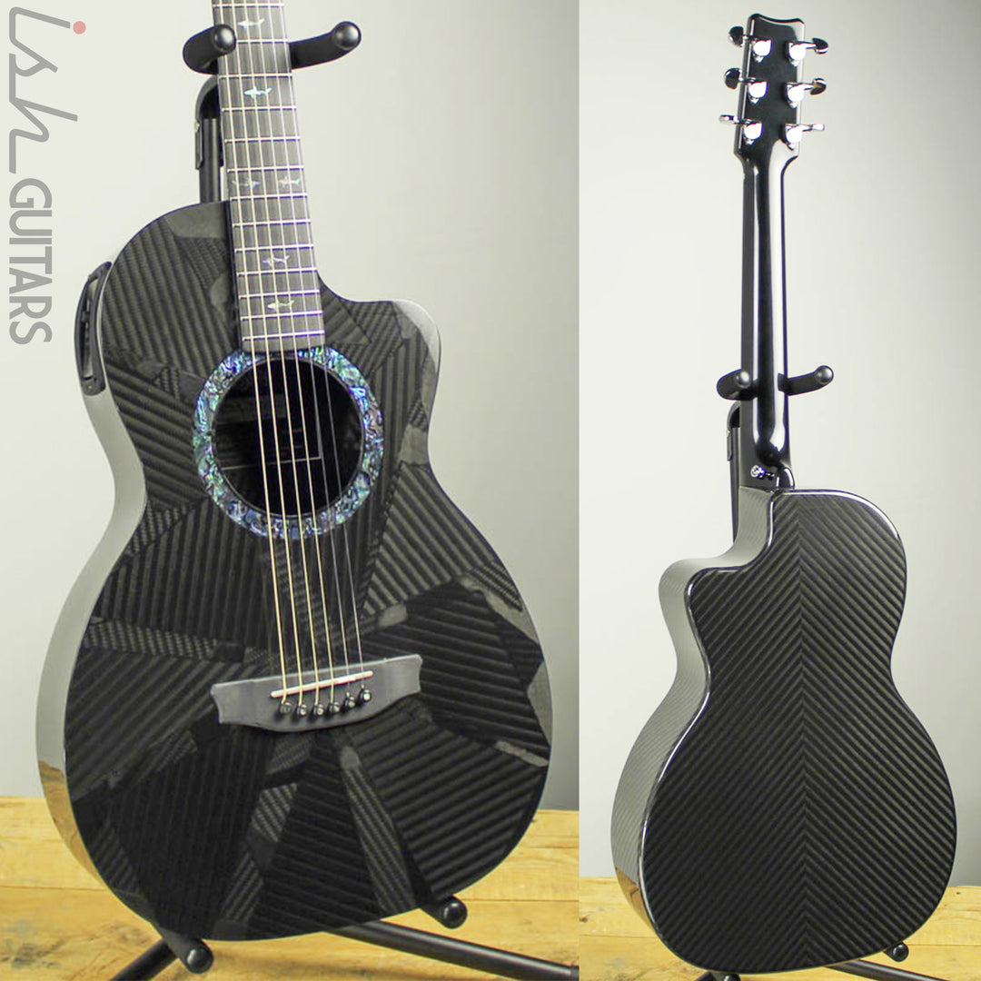 RainSong BI-PA1000NS Black Ice Parlor