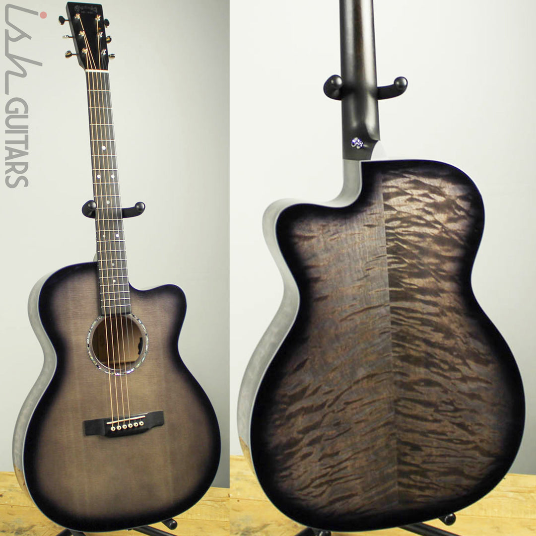 2019 Martin OMCE Shadow Burst Guitar NAMM (DEMO VIDEO)