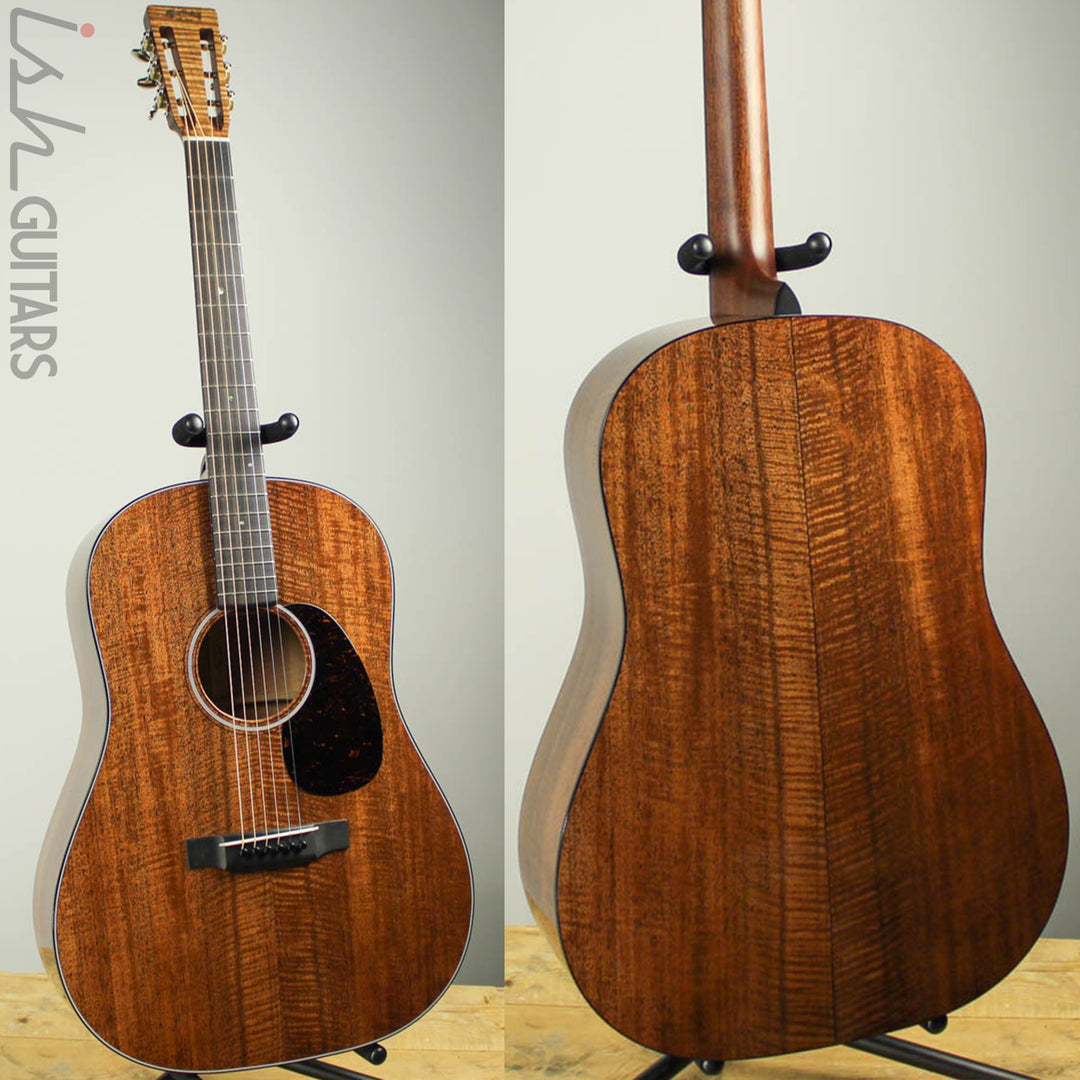 Martin Custom Shop D-1 DSS Slope Shoulder 12 Fret Dreadnought Flamed Mahogany