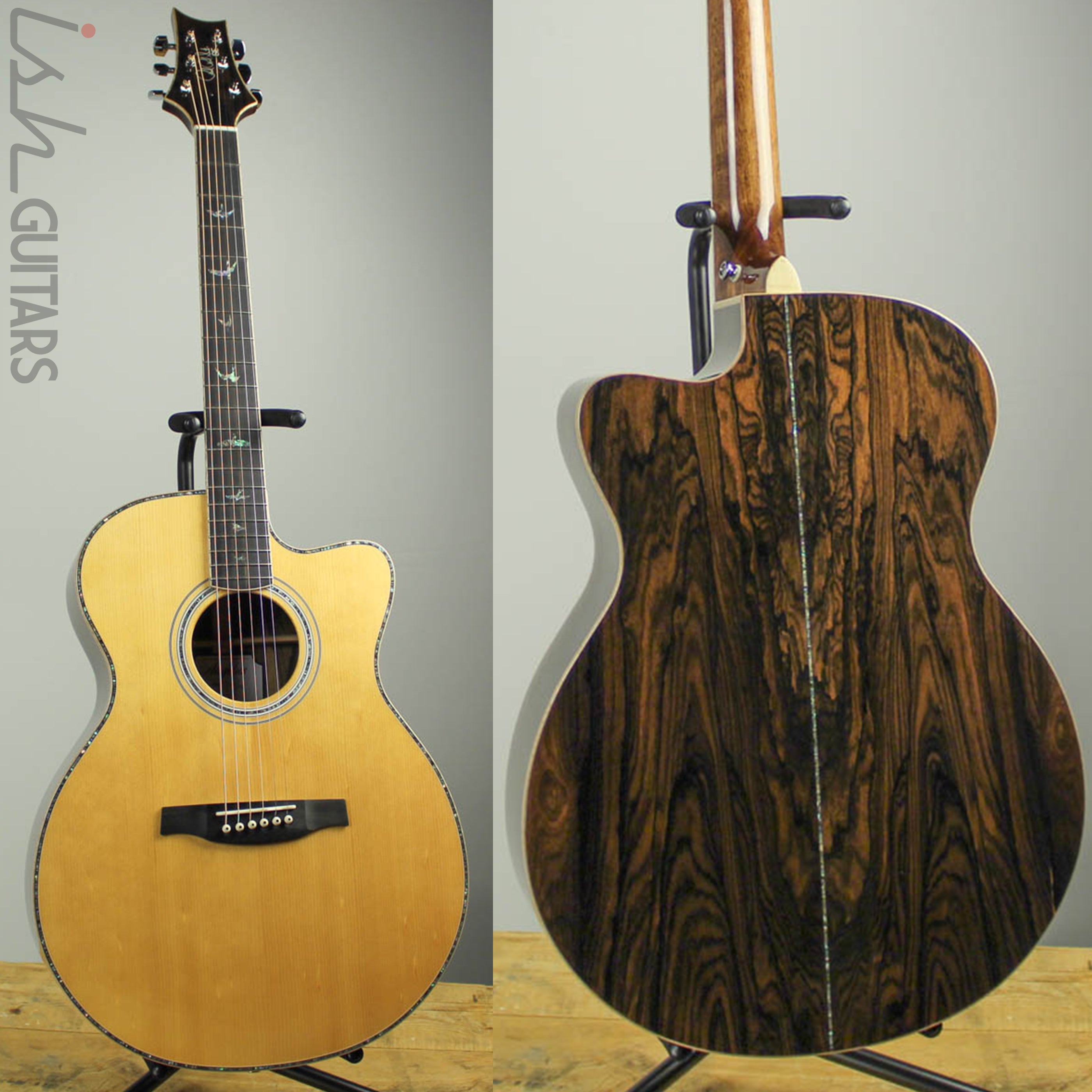 2019 PRS SE Angelus A60E Acoustic Electric Guitar w/ Ziricote Back