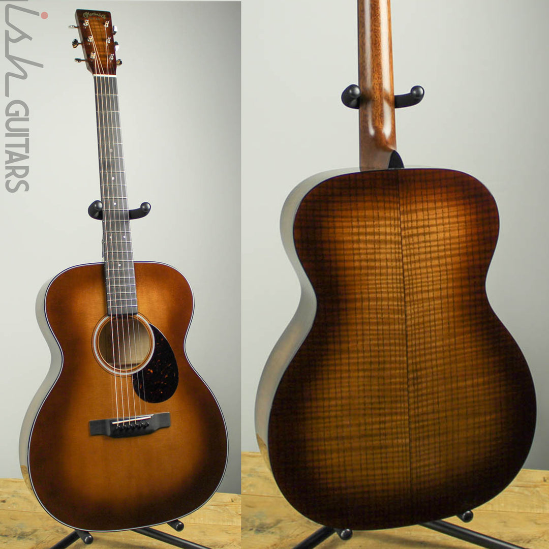 Martin Custom Shop 000-18 Curly Ash 1933 Amber Tone Burst (DEMO VIDEO)