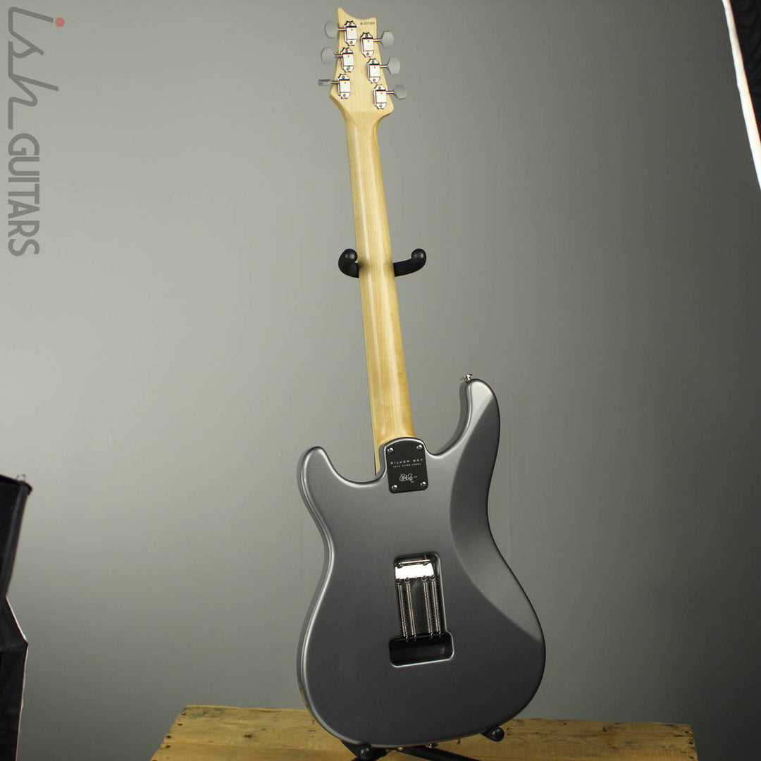 2018 Paul Reed Smith PRS John Mayer Silver Sky Guitar Tungsten (GIG BAG)