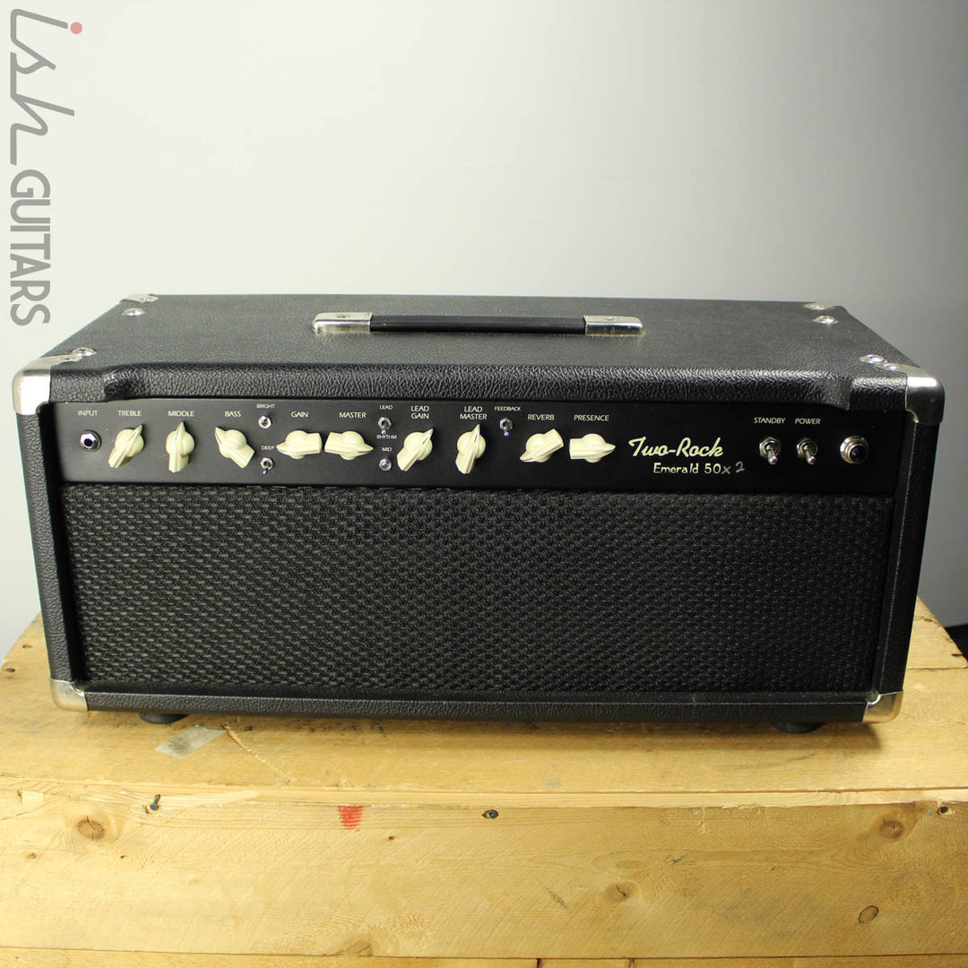 Two Rock Emerald 50 x2 100 Watt Guitar Amp Head