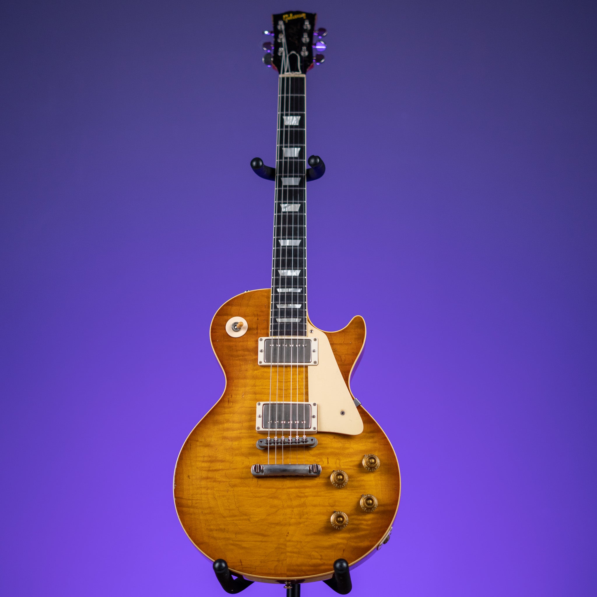 1990's Max Burst Gibson Les Paul Copy Dark Lemon Burst – Ish Guitars