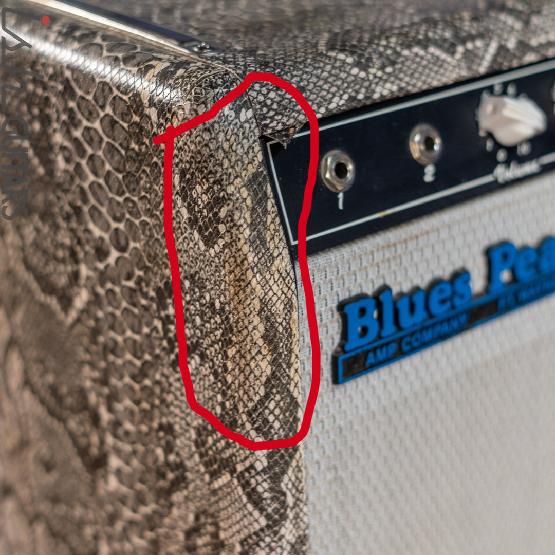 1998 Blues Pearl Texas Tornado 1x12 Combo Snakeskin