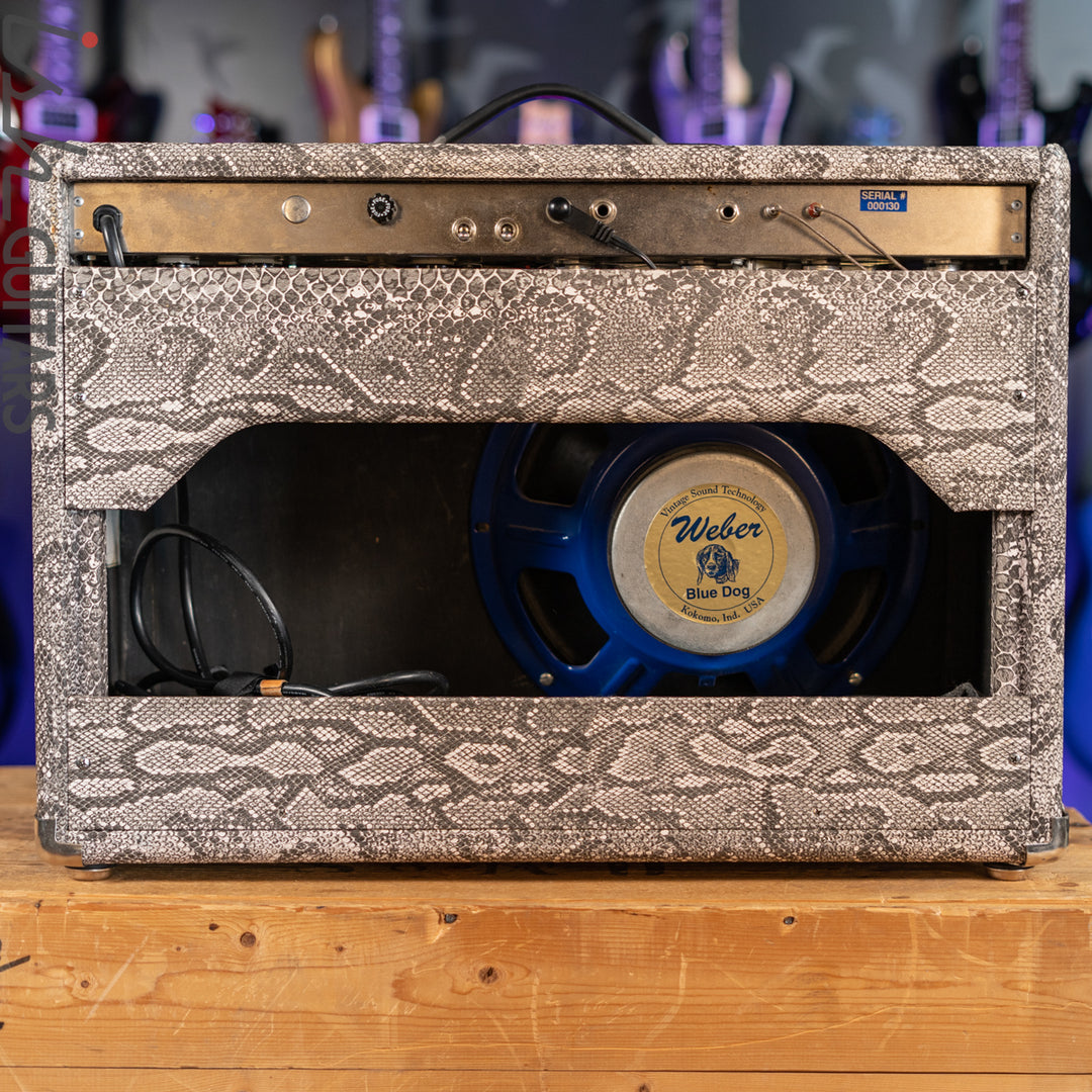 1998 Blues Pearl Texas Tornado 1x12 Combo Snakeskin