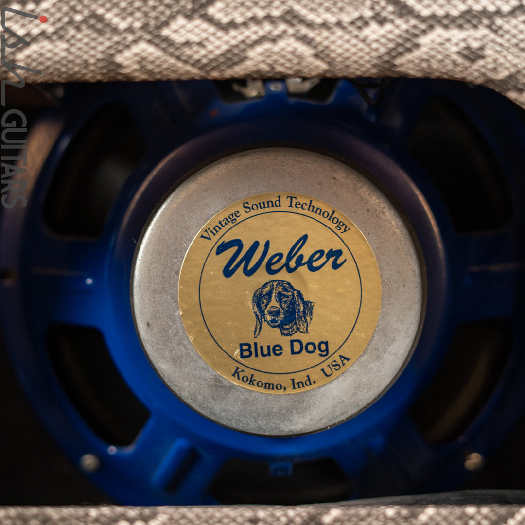 1998 Blues Pearl Texas Tornado 1x12 Combo Snakeskin