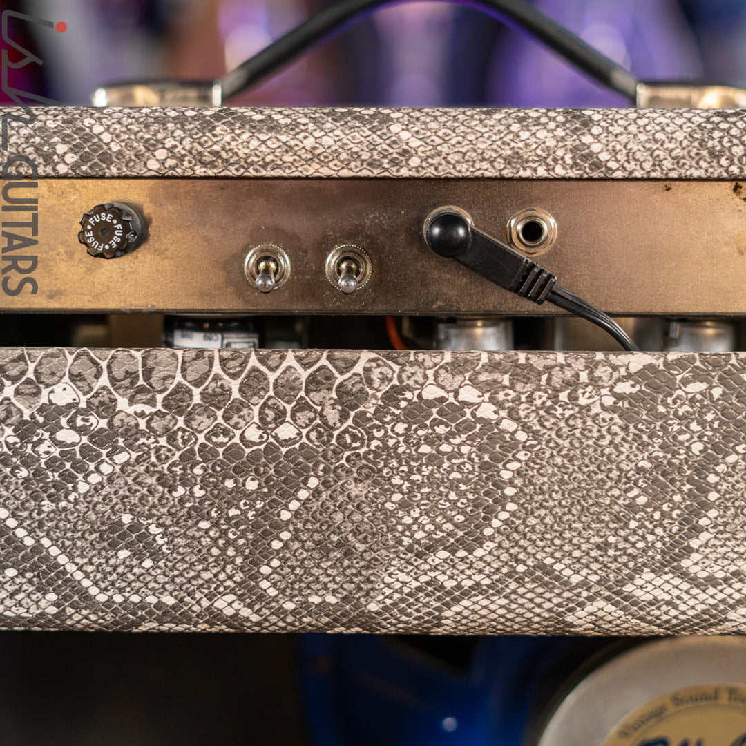 1998 Blues Pearl Texas Tornado 1x12 Combo Snakeskin