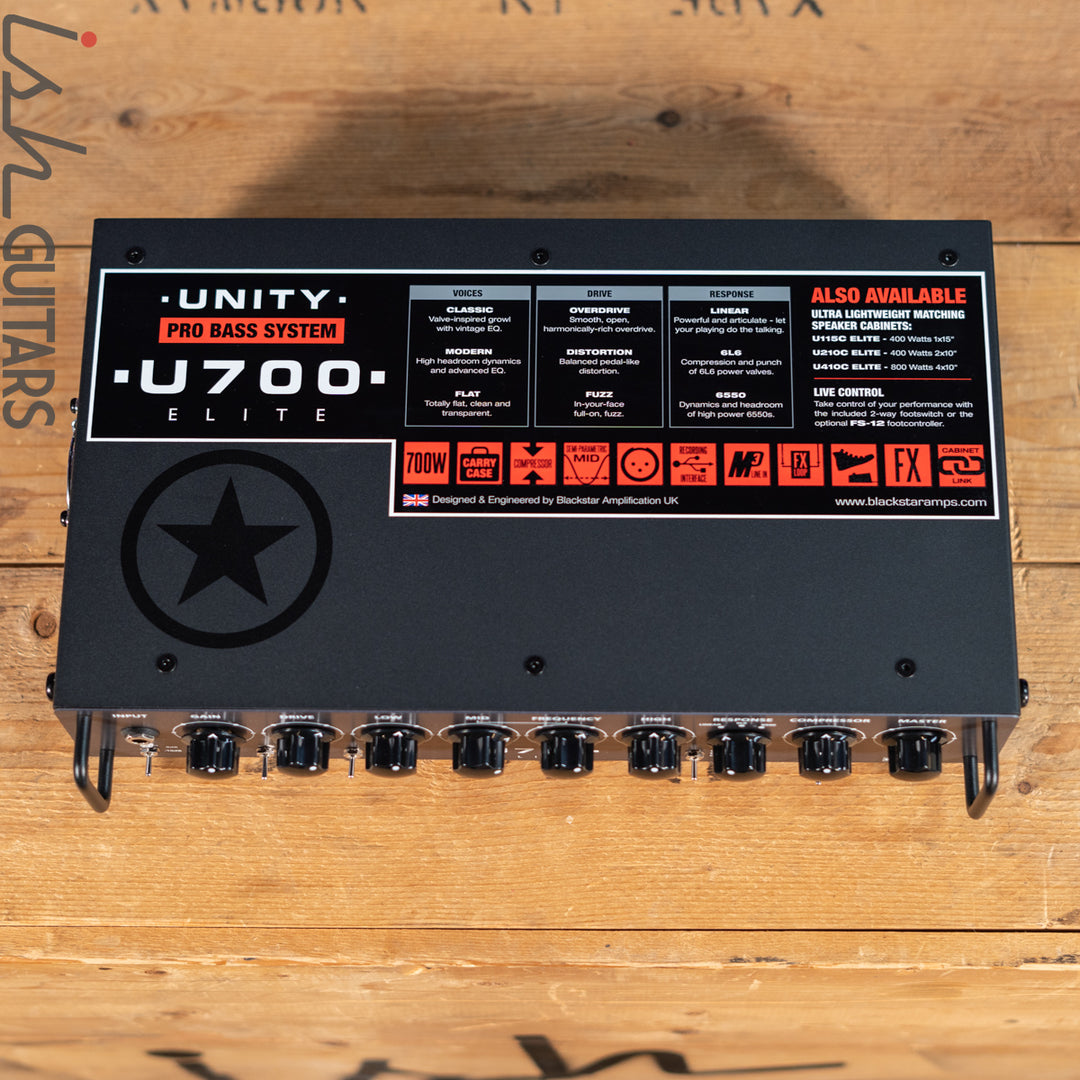 Blackstar U700 Unity Elite Pro Bass System