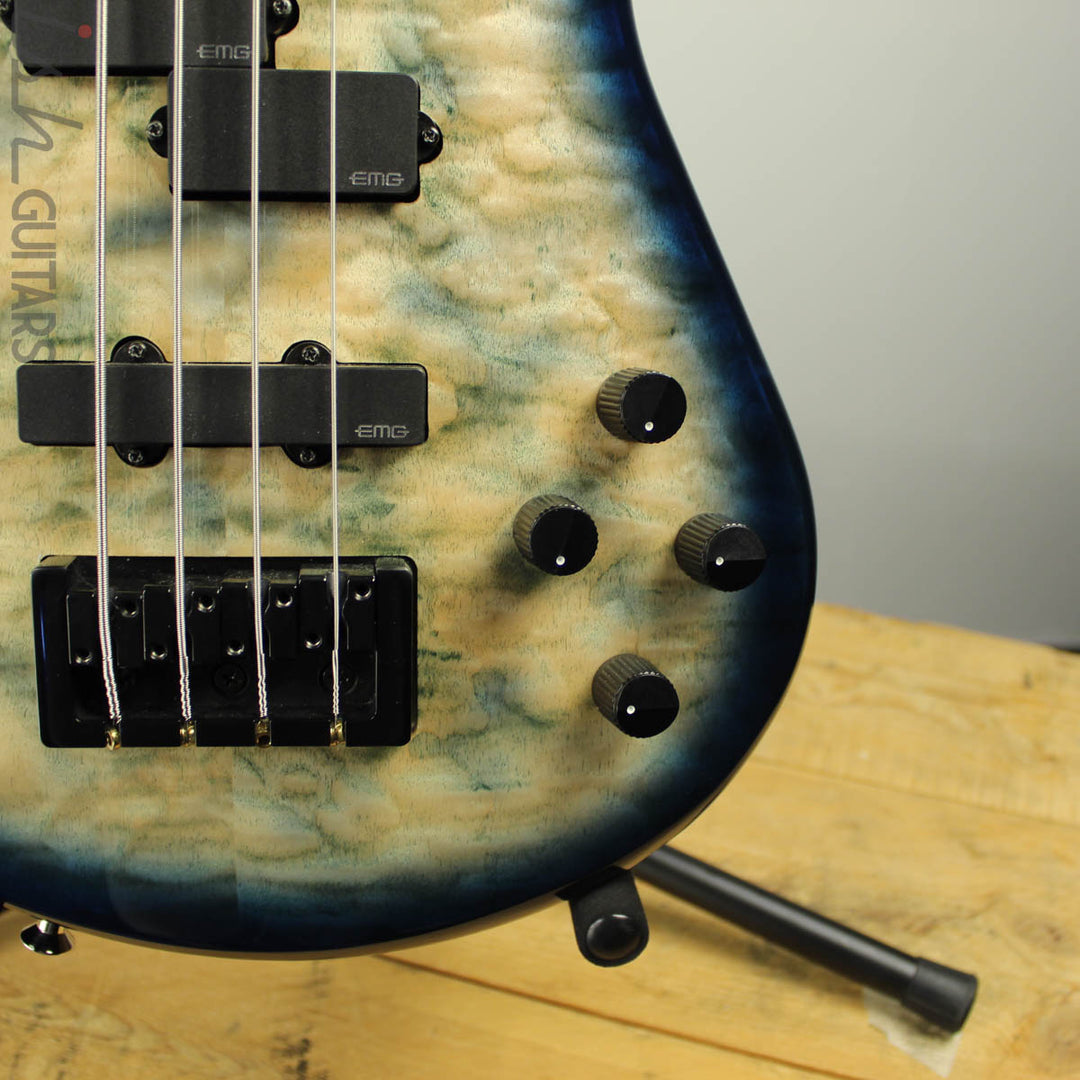 2017 Spector Legend 4 String Neck Thru Faded Blue Gloss