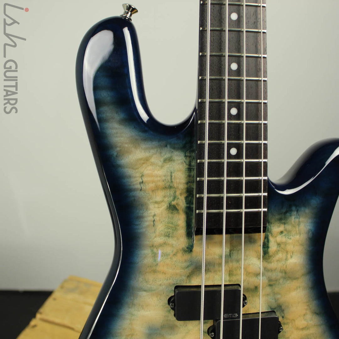 2017 Spector Legend 4 String Neck Thru Faded Blue Gloss