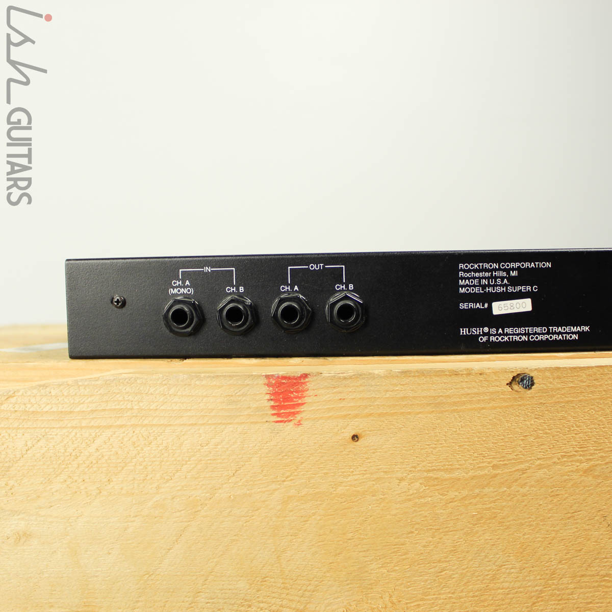 Rocktron Hush Super C Noise Reduction Rack Unit – Ish Guitars