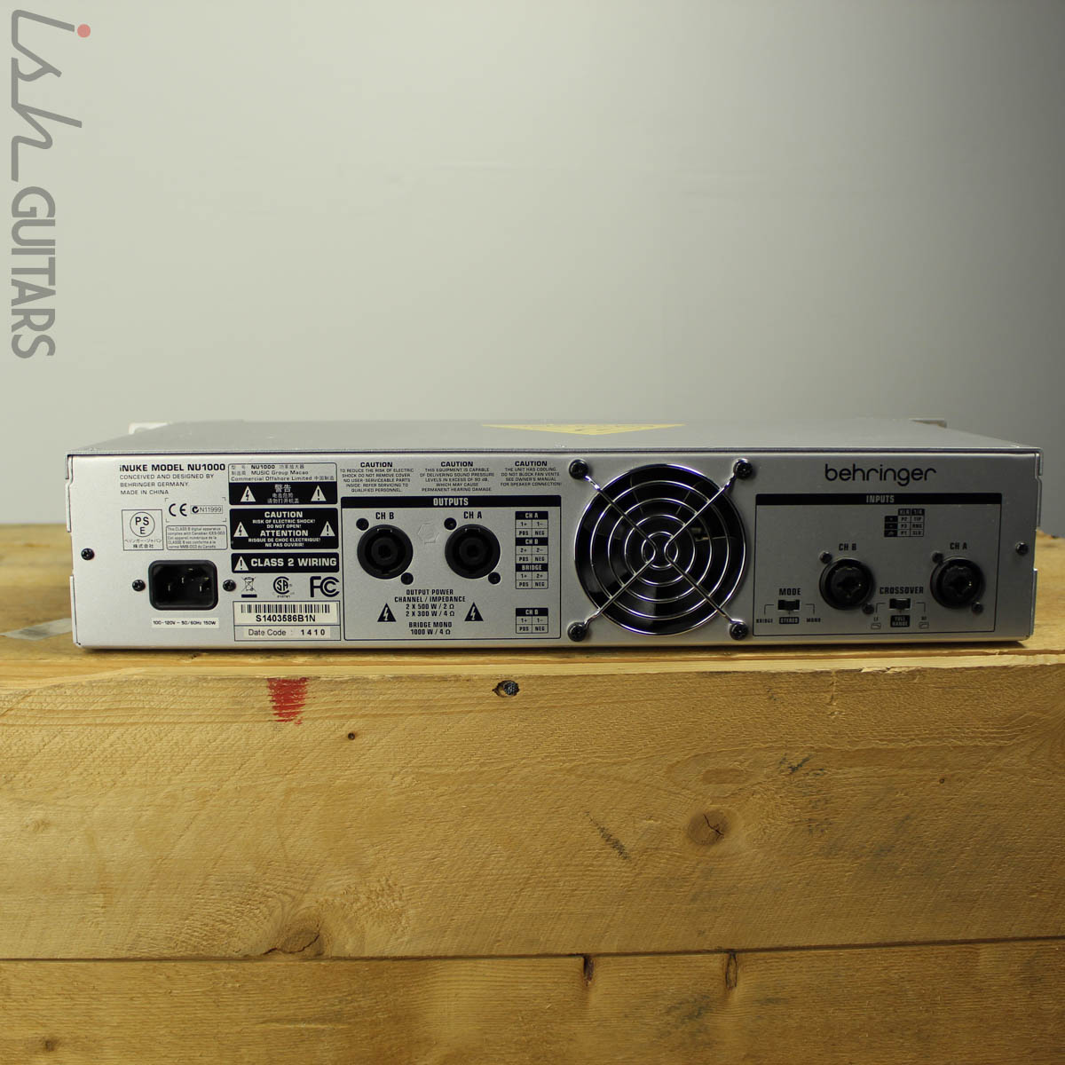 Behringer iNuke NU1000 Power Amp – Ish Guitars